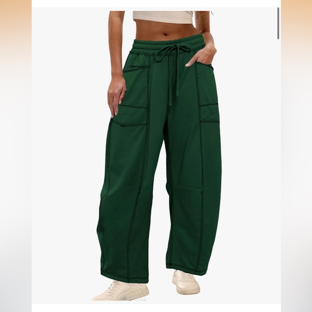 Women's Green Track Pants